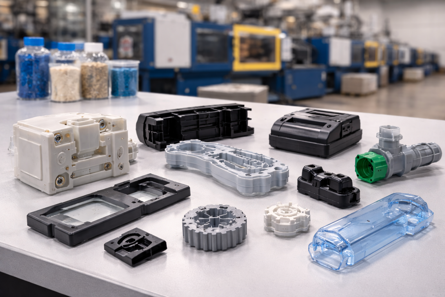 Échantillons de pièces